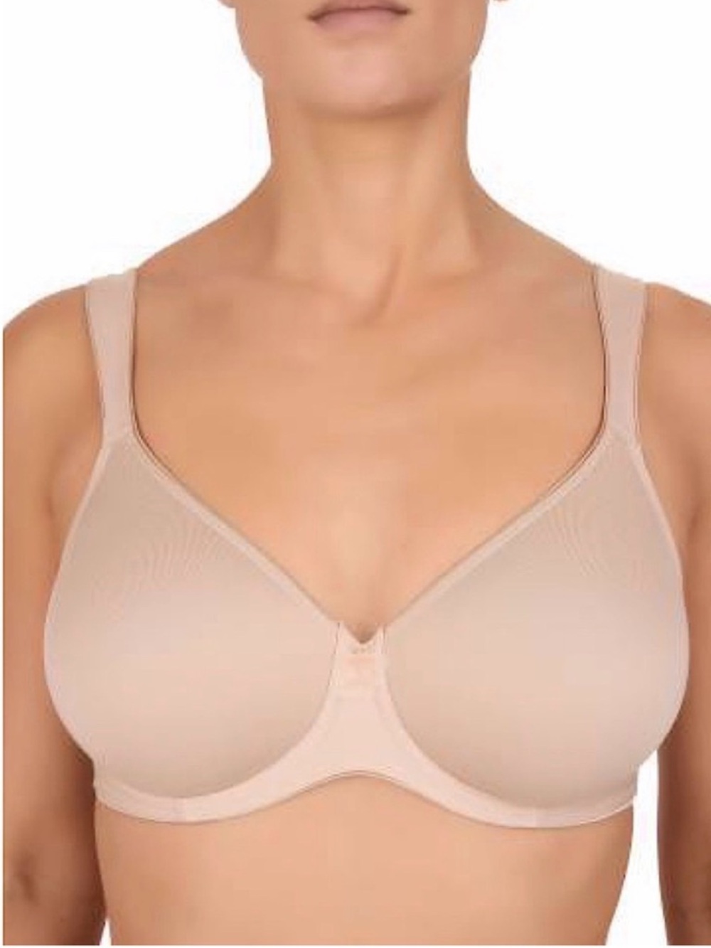 CONTURELLE PURE BALANCE Spacer Underwire Bra Nude Beige Smoothing New 34 C